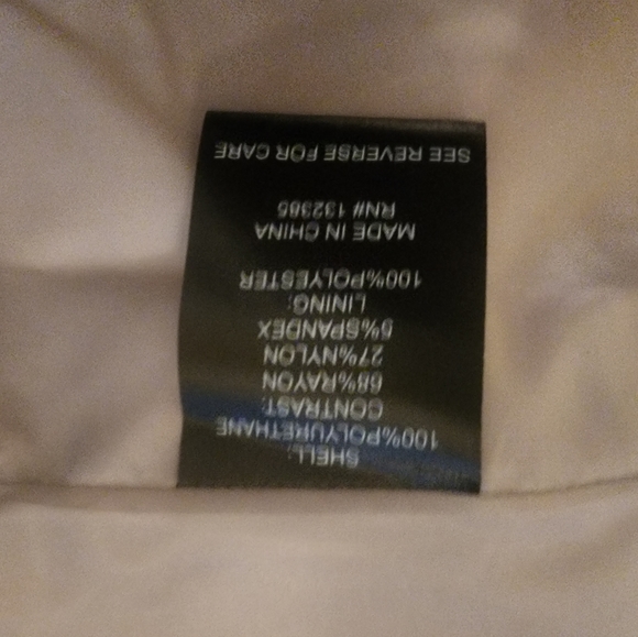 Love Token Faux Leather Blazer - Picture 6 of 7